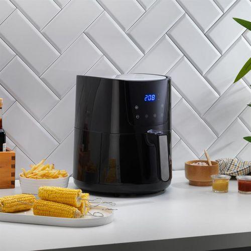 Schafer Fit Fry Dijital Airfryer Sıcak Hava Fritözü - Siyah