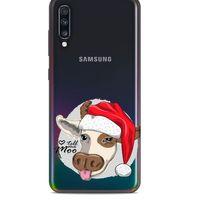 Zoologix (84) Samsung Galaxy A80 Şeffaf Kılıf Silikon Desenli