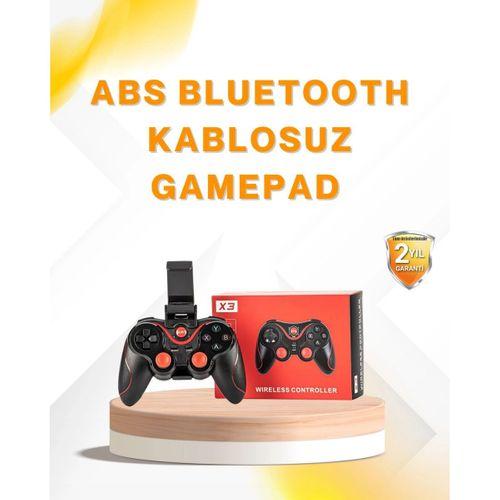 Kablosuz Bluetooth Gamepad Pc Android Tv Uyumlu Oyun Kumandası