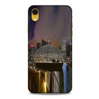 Apple iPhone XR Kılıf Dünya Mimarisi (49) Ultra Silikon Kılıf Apple Marina Bay