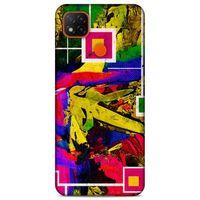 Lopard Xiaomi Redmi 9C Uyumlu Kılıf Soyut Sanat (48) Desenli Bumper Kılıf