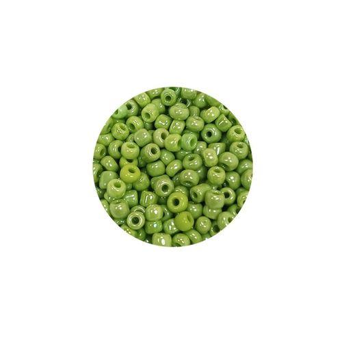Dökme Cam Kum Boncuk (8/0) 3 mm - 20 Gram - Çimen Yeşili - BNC152