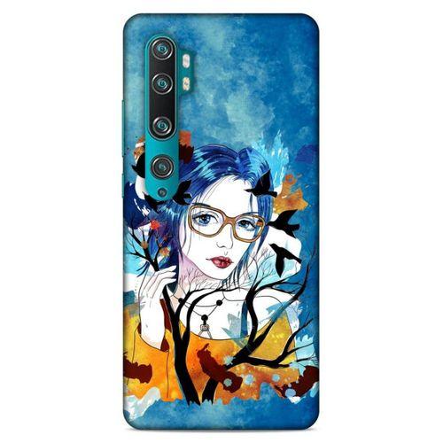 Lopard Xiaomi Mi Note 10 Uyumlu Kılıf Sürreal Yüzler ♀ (27) Tasarımlı Kılıf Baskılı