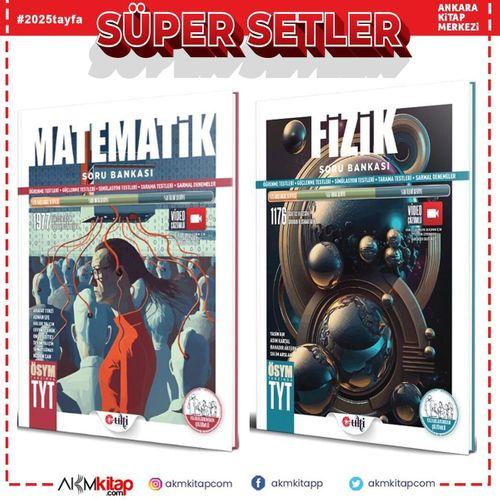Bes Yayınları TYT Matematik ve Fizik Ulti Serisi Soru Bankası Seti 2 Kitap