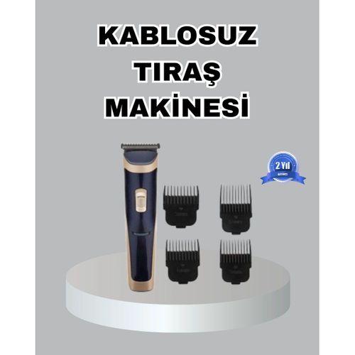 Çelik Bıçaklı Unisex Şarjlı Tıraş Makinesi – Sessiz Motor, Kablosuz Ve Ayarlanabilir