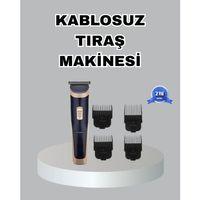 Çelik Bıçaklı Unisex Şarjlı Tıraş Makinesi – Sessiz Motor, Kablosuz Ve Ayarlanabilir