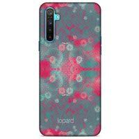 Oppo Realme 6i Kılıf Pastel Renkler (48) Bumper Kılıf Pembe Yeşil