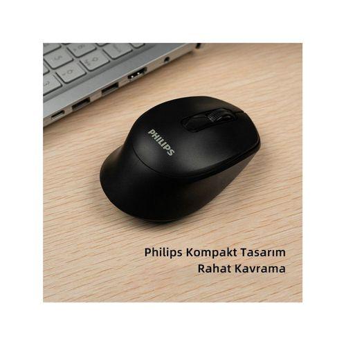 PHILIPS SPK7448 Kablosuz Bluetooth Mouse 1600 DPI Siyah Kablosuz Mouse
