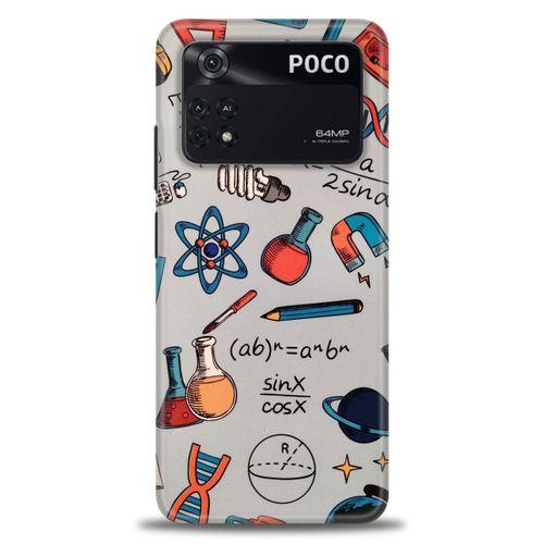Xiaomi Poco M4 Pro 4G Kılıf HD Baskılı Kılıf - Formüller + Tam Ekran Koruyucu