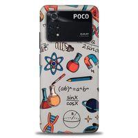 Xiaomi Poco M4 Pro 4G Kılıf HD Baskılı Kılıf - Formüller + Tam Ekran Koruyucu