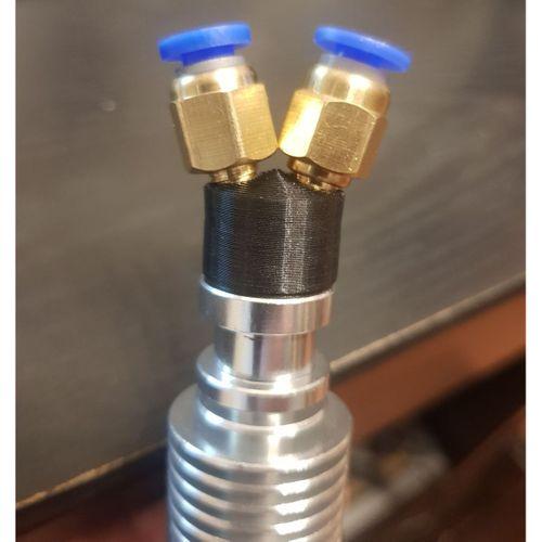 E3D Hotend için Çift Filament Adaptörü - 5143908