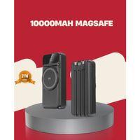Kablosuz 15w Şarj Destekli 10000 Mah Taşınabilir Powerbank – Hızlı Şarj Özellikli