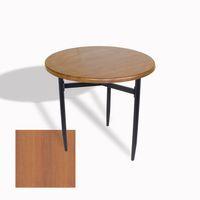 Dockers Venedik Masa Yuvarlak Çap 80 ESB (Werzalit, Wermodin veya Allzalit Tabla) - Koyu Ahşap