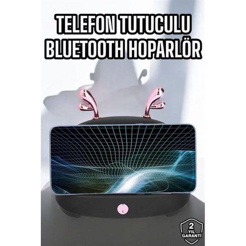 Yeni Nesil Akıllı Hoparlör Telefon Tutacağı Uzun Pil Ömrü Yüksek Ses Kaliteli