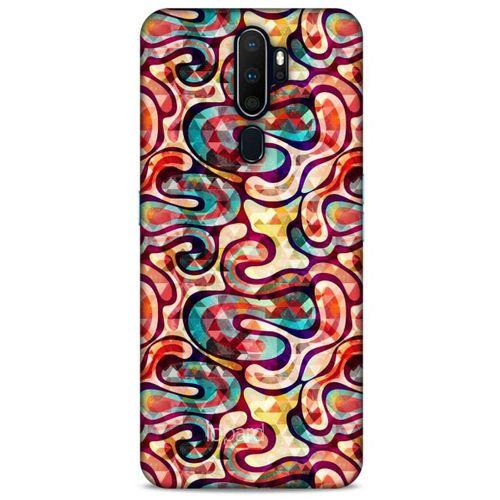 Oppo A9 2020 Kılıf Pastel Renkler (34) Slim Armor Kılıf Karışık Renkli