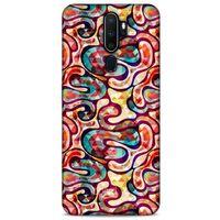 Oppo A9 2020 Kılıf Pastel Renkler (34) Slim Armor Kılıf Karışık Renkli