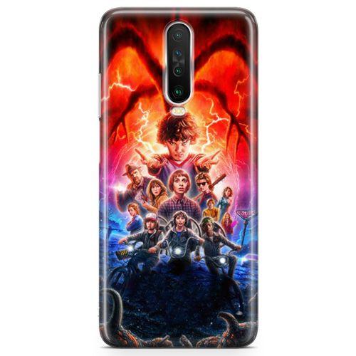 Xiaomi Redmi K30 Kılıf Sranger Things Arka Kapak Koruma Desenli Full Koruyucu