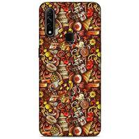 Graffitix (19) Desenli Silikon Kapak Oppo A31 Kılıf
