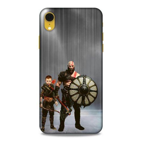 Lopard Apple iPhone XR Uyumlu Kılıf GameX (29) Arka Koruma Kılıfı God War