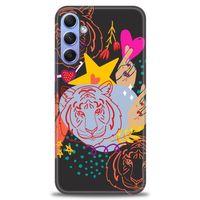 Samsung Galaxy A34 Kılıf HD Baskılı Kılıf - Kaplan + Tam Ekran Koruyucu