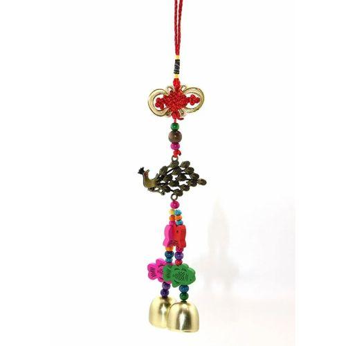 Tavuskuşu Renkli Rüzgar Çanı Alk2845