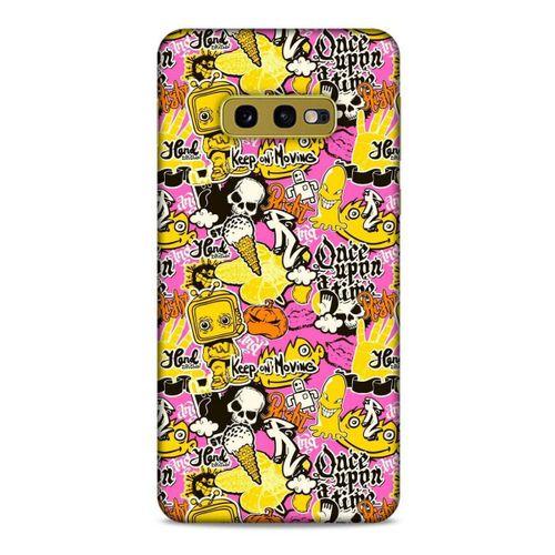 Graffitix (40) Desenli Silikon Kapak Samsung Galaxy S10e Kılıf