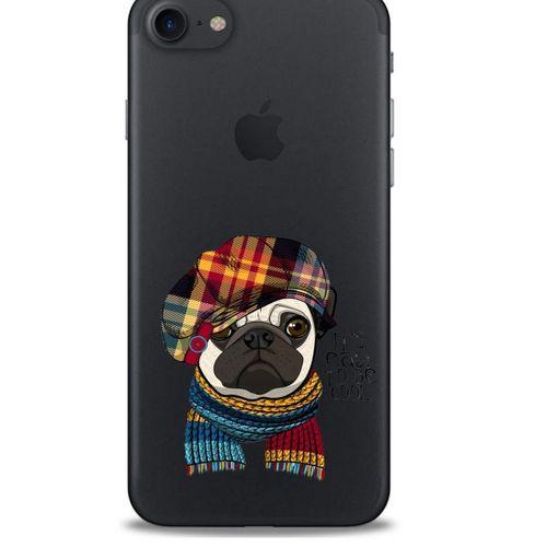Zoologix (95) Apple Iphone 7 Şeffaf Kılıf Silikon Desenli
