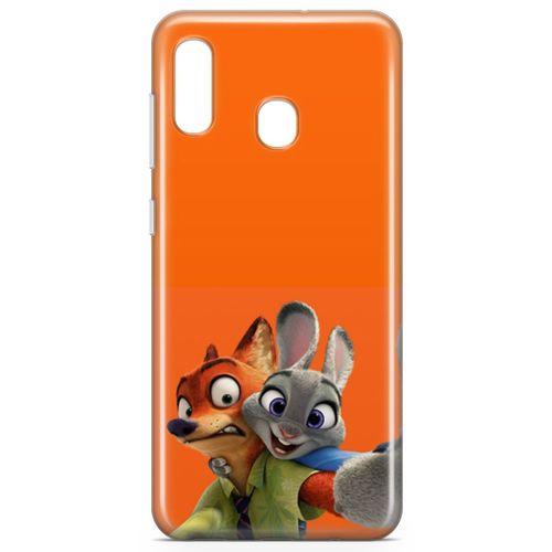 Samsung Galaxy A20 Kılıf Toons 8K Arka Kapak Koruma Desenli Full Koruyucu