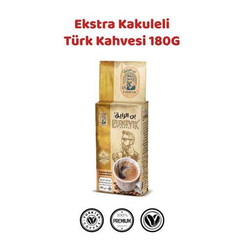 Extra Kakuleli Türk Kahvesi 180 g – Elrayık Orta Kavrulmuş