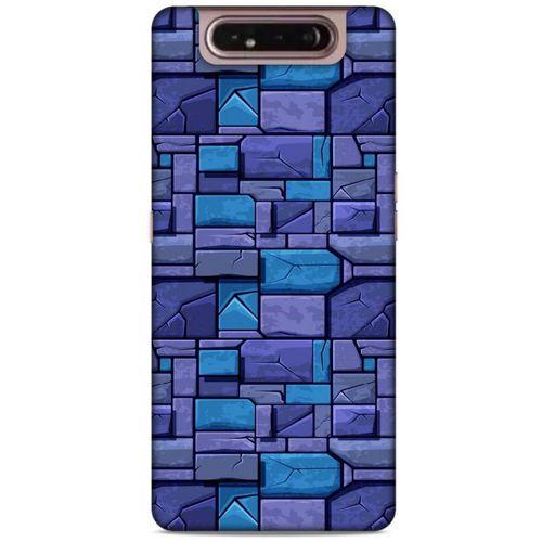 Samsung Galaxy A80 Kılıf Baskılı Özel Seri Taşlı (11) Tam Koruma