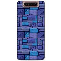Samsung Galaxy A80 Kılıf Baskılı Özel Seri Taşlı (11) Tam Koruma