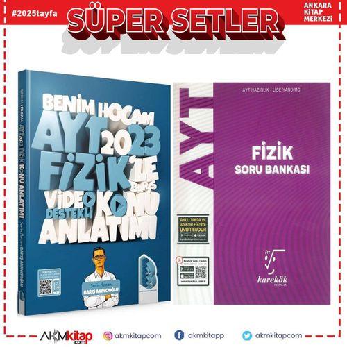Benim Hocam 2023 AYT Fizik Konu ve Karekök Soru Bankası Seti 2 Kitap