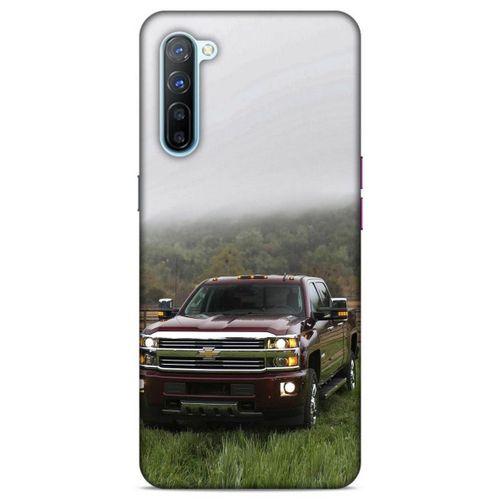 Lopard Oppo Reno 3 Uyumlu Kılıf PickUpX (35) Fit Design Kılıf Bordo
