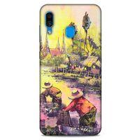 Cityx (14) Samsung Galaxy A30 Kılıf Silikon Kapak Desenli