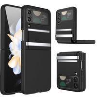 Samsung Galaxy Z Flip 4 Kılıf Belt Flip Kapak - Siyah
