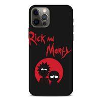 Apple iPhone 12 Pro Uyumlu Kılıf Rick And Morty (17) Tasarım Kılıf Principal Gene