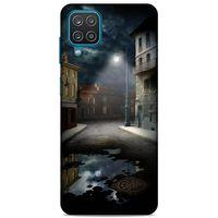 Lopard Samsung Galaxy A12 Uyumlu Kılıf Manipülasyon ☻ (25) Antişok Kapak Baskılı
