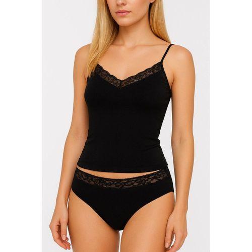 2044 Dantelli İp Askılı Bikini Tk