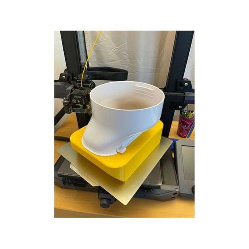 3D baskı Delonghi klima egzoz hortum adaptörü (Bu ürün Sadece Plastik parçadır - Almadan Önce Soru Sorabilirsiniz)