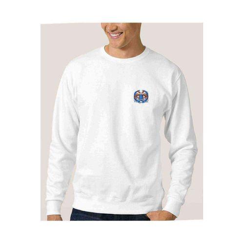 Ravenclaw Baskılı Beyaz Erkek Sweatshirt