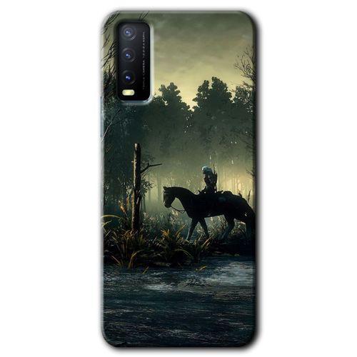 Vivo Y11s Kılıf HD Desen Baskılı Arka Kapak - Savaşçı + Kırılmaz Cam