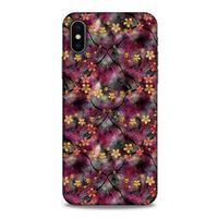 Apple iPhone XS Uyumlu Kılıf Pembe Delisi (10) Full Koruma Kılıfı Çiçek