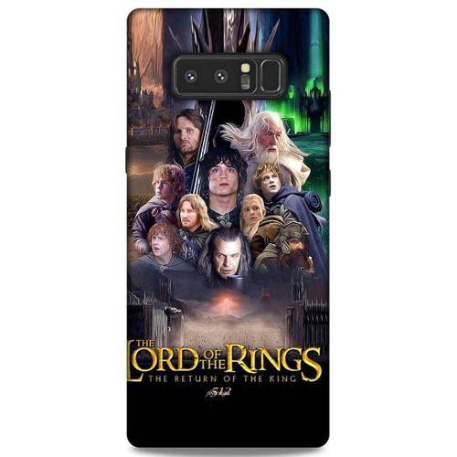 Lopard Samsung Galaxy Note 8 Uyumlu Kılıf IMDB Film (6) Silikon Kılıf LOR Kralın Dönüşü