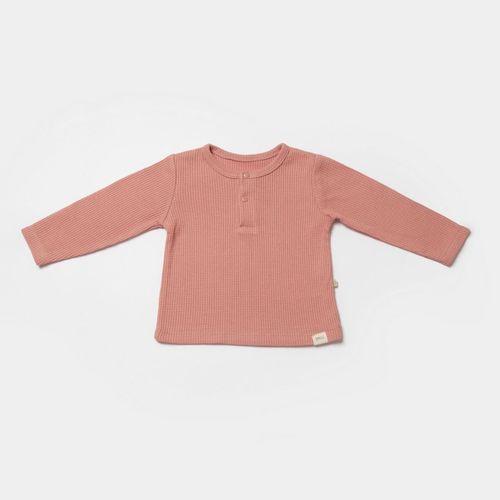 Bibaby Biorganic Waffle Smile 2'Li Takım 59785 Red-Brown