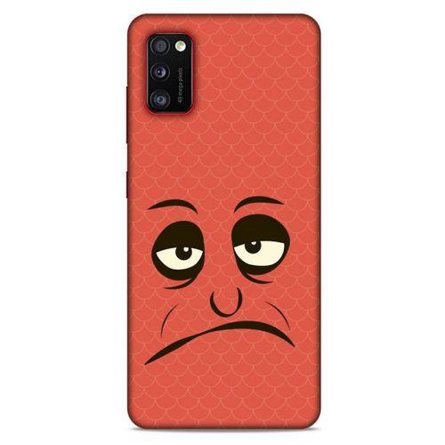 Lopard Samsung Galaxy A41 Uyumlu Kılıf Emojix (78) Arka Kapak