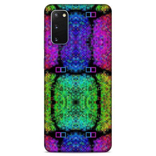 Lopard Samsung Galaxy S20 Uyumlu Kılıf PiXel (17) Tasarım Kılıf Piksel Blok