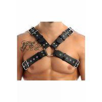 Erkek  Deri Göğüs Harness, Erkek  Gömlek Aksesuar, Tarz Deri Aksesuar - Brfm163