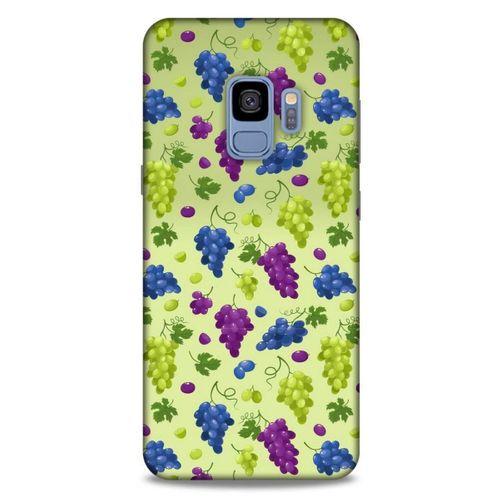 Frutix Üzüm 02 Samsung Galaxy S9 Kılıf Desenli Silikon