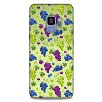 Frutix Üzüm 02 Samsung Galaxy S9 Kılıf Desenli Silikon