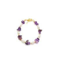 Boncuk Bileklik - Mor